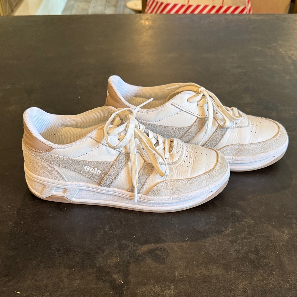 Gola White and Cream Sneakers
